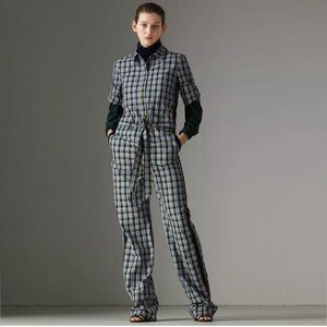 Burberry Lampton Check Jumpsuit
